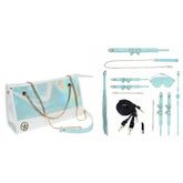OUCH! Paris Collection 8 Piece Baby Bondage Set with Bag Blue > Bondage Gear > Collars